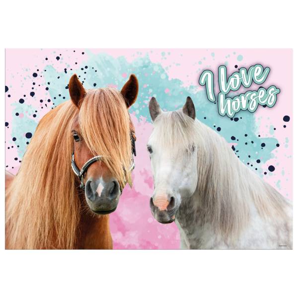 Lovas asztali könyöklő – Love Horses