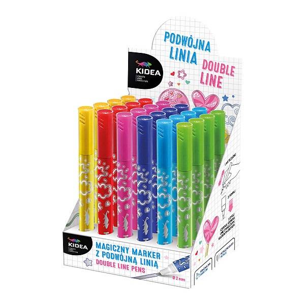 Kidea mágikus kontúros metál filctoll - többféle