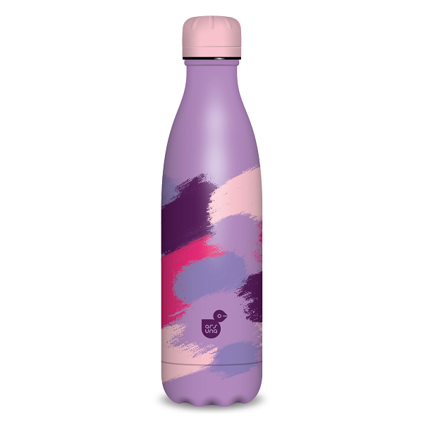 Ars Una duplafalú fémkulacs, termosz 500ml – Spotted purple
