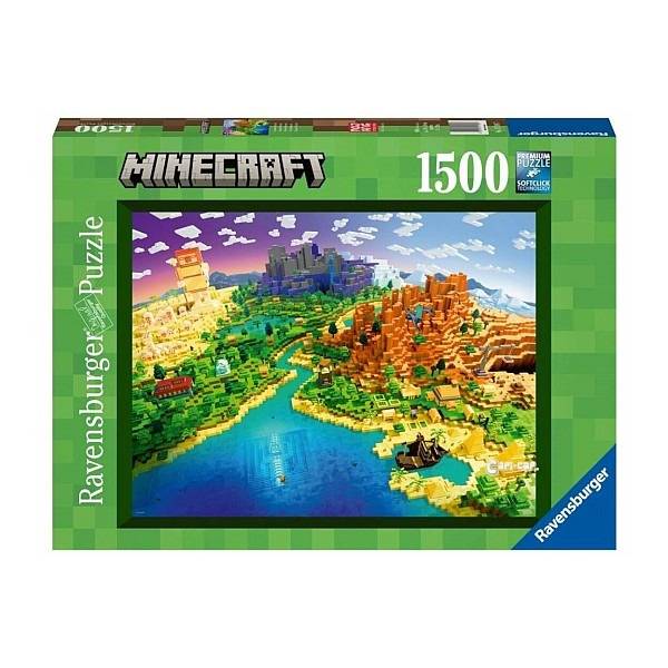 Ravensburger puzzle 1500 db-os – A Minecraft világa
