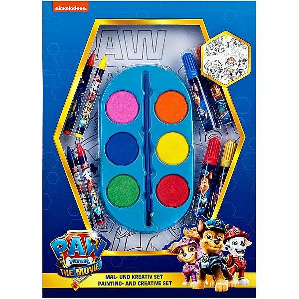 Mancs őrjárat kreatív szett vízfestékkel