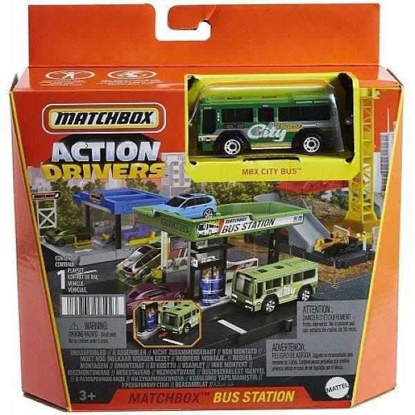 Matchbox városi alap pálya – Bus Station