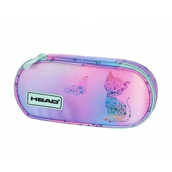 HEAD cicás ovális tolltartó - Kitty Ombre