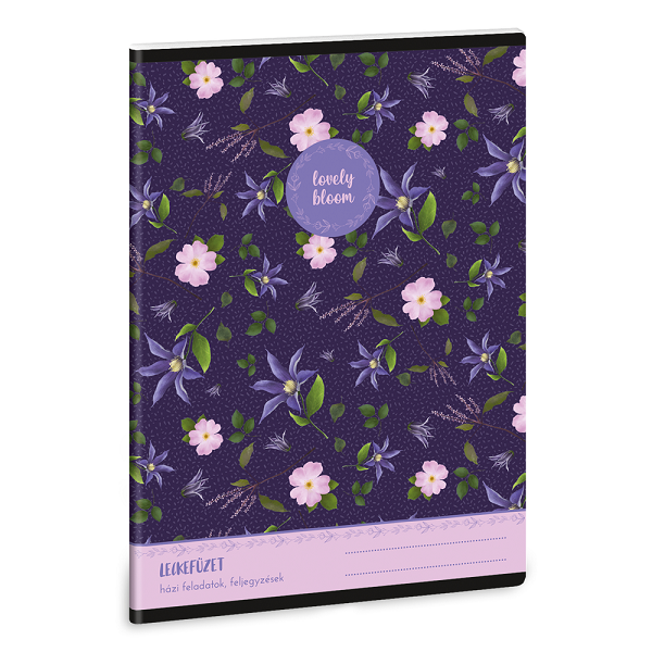 Ars Una virágos leckefüzet – Lovely Bloom Wild Rose