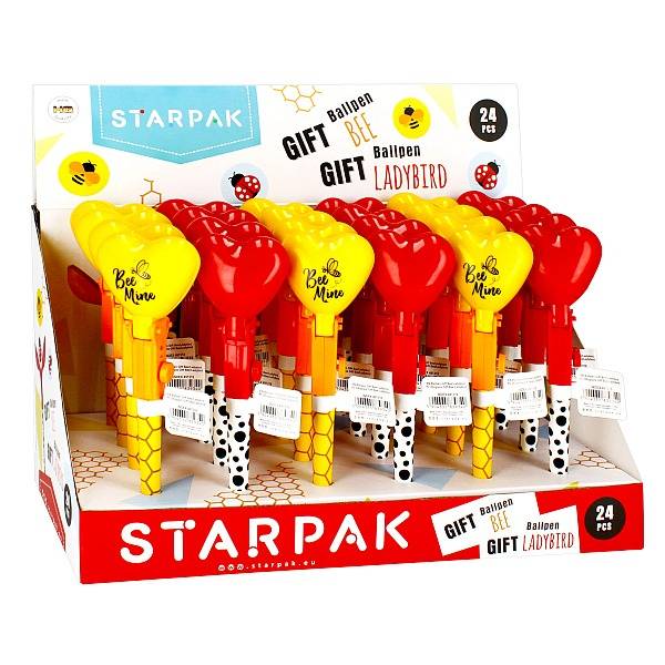 Starpak GIFT golyóstoll – Méhecske, katica