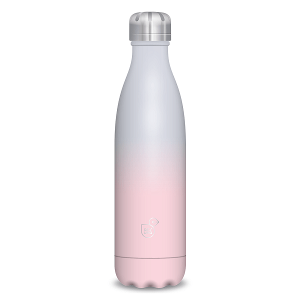 Ars Una duplafalú fémkulacs, termosz 500ml – Pink/Light Blue
