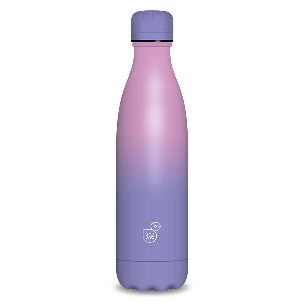 Ars Una duplafalú fémkulacs, termosz 500ml – Purple/Pink