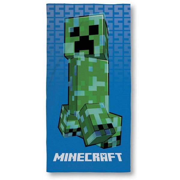 Minecraft strandtörölköző, fürdőlepedő – Charged Creeper