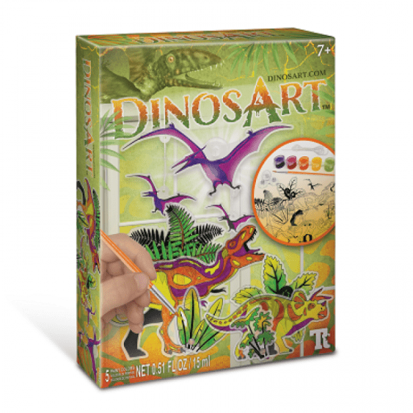 Dínós suncatcher kifestő készlet – DinosArt