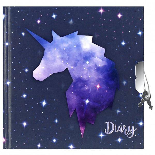 Unikornisos kulcsos napló Galaxy Unicorn