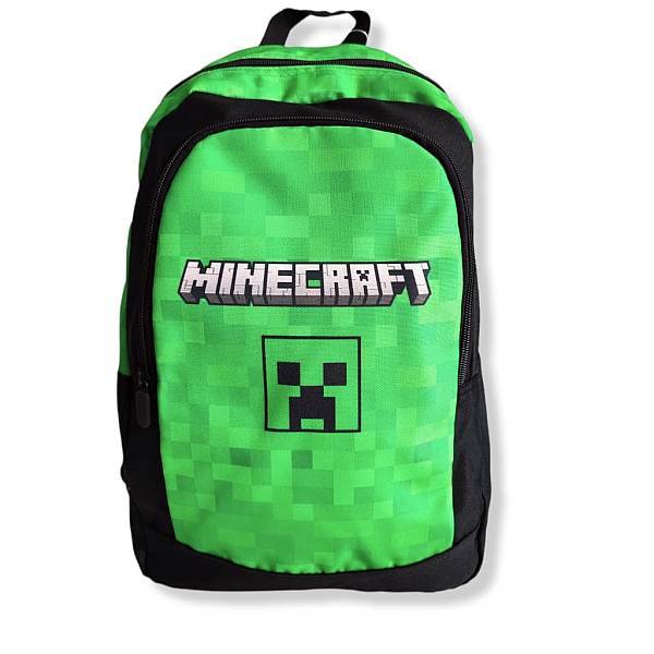 Minecraft hátizsák 2 rekeszes – Creeper