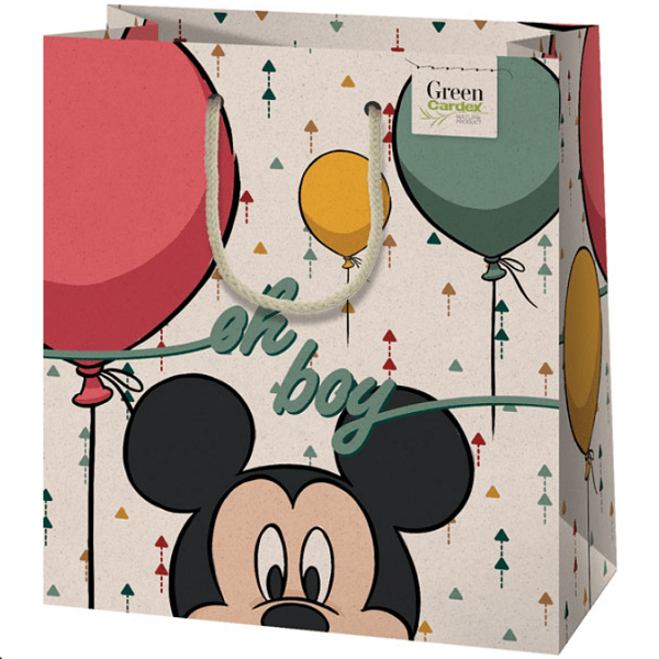Mickey Green Cardex ajándéktasak – közepes