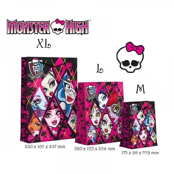 Ajándéktasak – Monster High XL