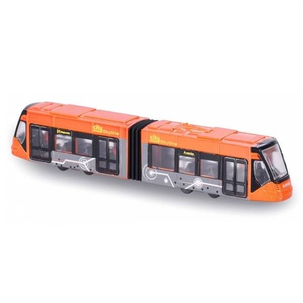 Majorette Transporter – Siemens Avenio Tram piros villamos
