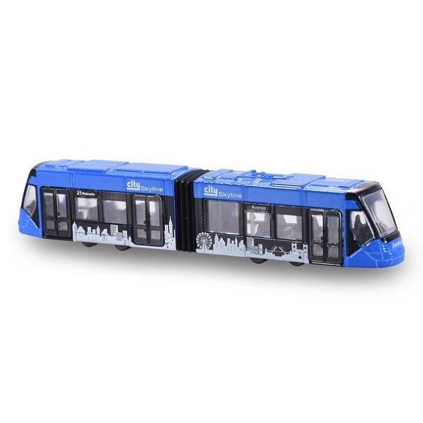 Majorette Transporter – Siemens Avenio Tram kék villamos