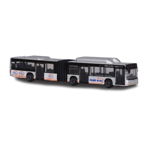 Majorette Transporter – MAN Lion’s City G ezüst busz