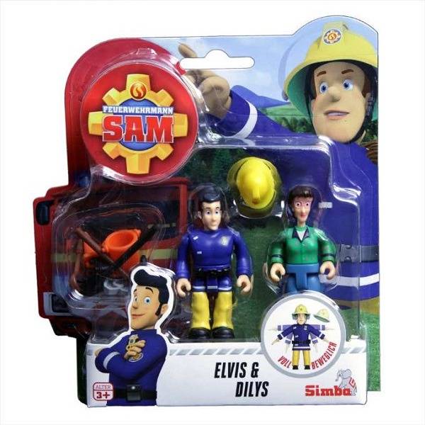 Sam a tűzoltó figurák – Elvis és Dilys