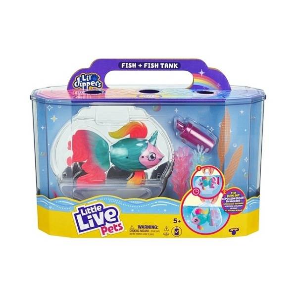 Little Live Pets – Úszkáló halacska akváriummal