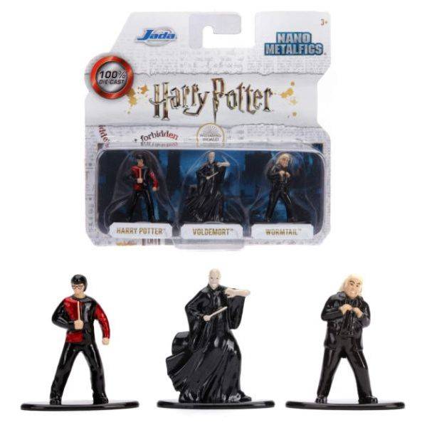 Harry Potter figurák 3 db-os szett – Nano Metál