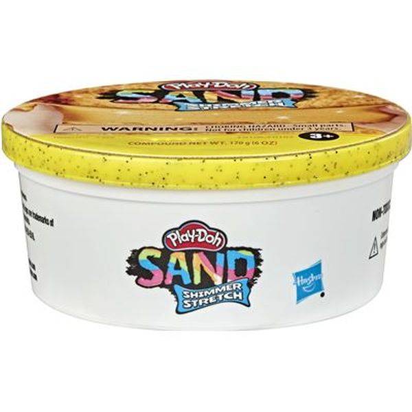 Play-Doh Sand csillámos homokgyurma – sárga