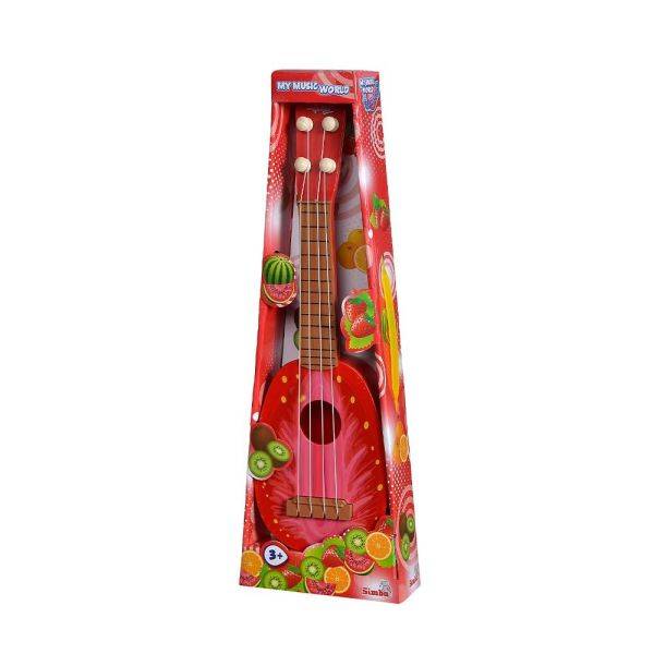 My Music World Gyümölcs mintás ukulele – epres