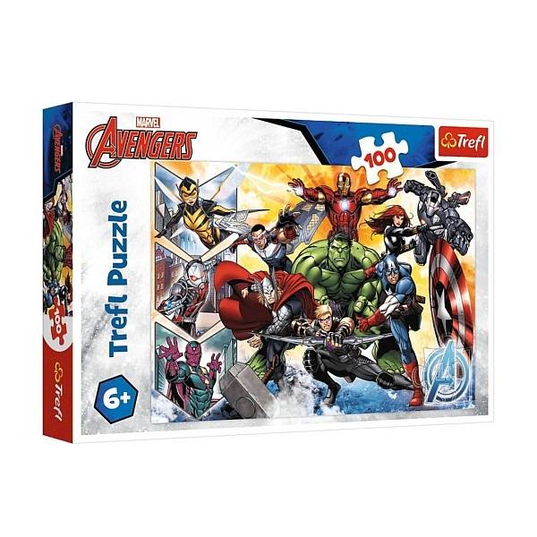 Avengers puzzle 100 db-os Trefl – A csapat ereje