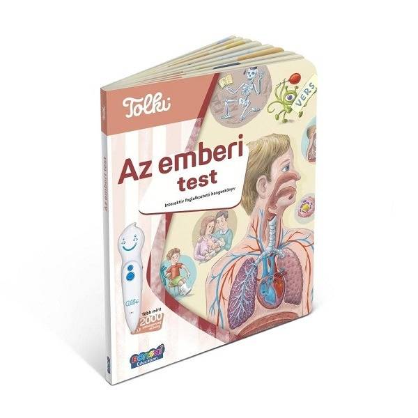 Tolki Interaktív foglalkoztató könyv – Emberi test