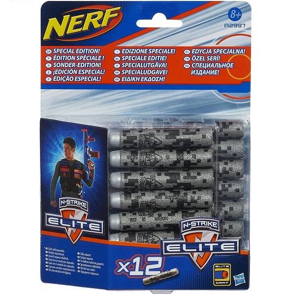 Nerf N-Strike Elite 12 db-os deco utántoltő szett