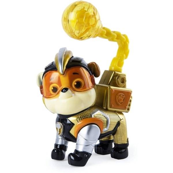 Mancs őrjárat Mighty Pups figura – szuperhős Rubble