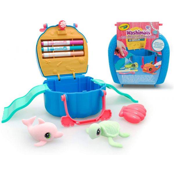 Crayola Washimals kimosható állatkák – Óceáni állatkák játékszett