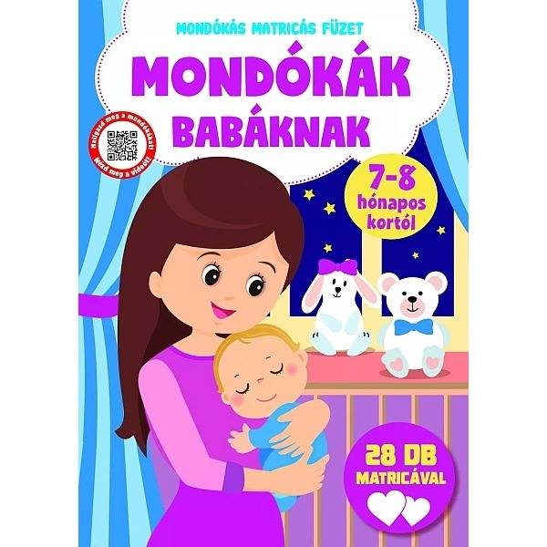 Mondókák babáknak – matricás mondókás füzet