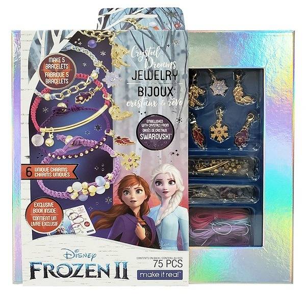 Make It Real Disney Frozen Kristály ékszerkészítő készlet – Jégvarázs