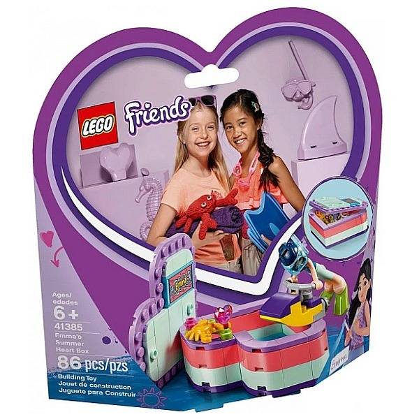 LEGO Friends Emma nyári szív alakú doboza (41385)
