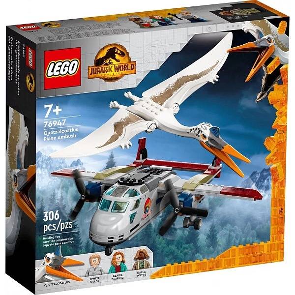 LEGO Jurassic World Quetzalcoatlus: repülőgépes támadás (76947)