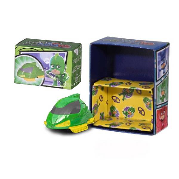 PJ Masks Micro Racer fém járművek Greg – sárga