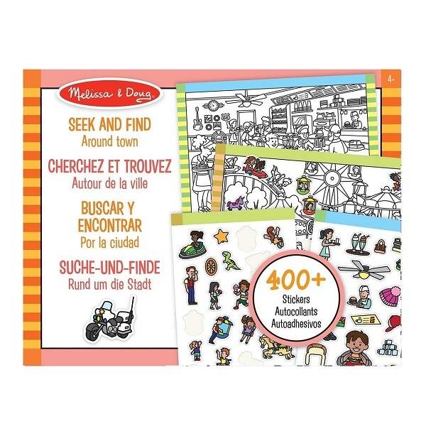 Melissa & Doug Keresd meg matrica készlet
