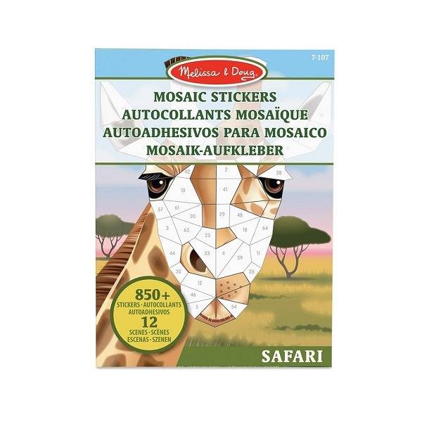 Melissa & Doug Mozaik matricás füzet – Szafari
