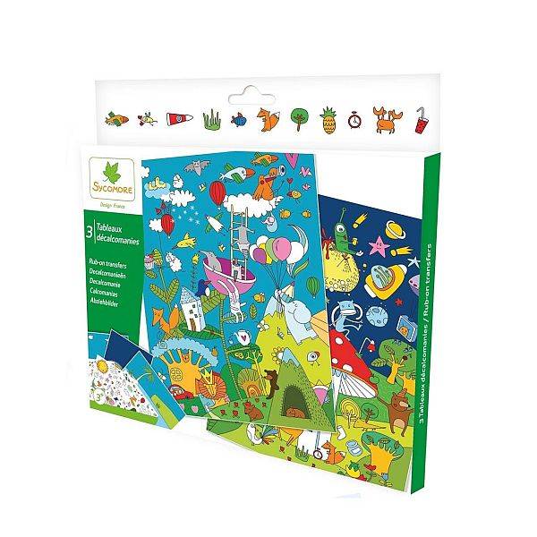 Sycomore matrica készlet – Képzeletbeli világ