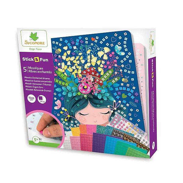 Sycomore Stick&Fun Mozaikkép-készítő – Varázslatos álmok