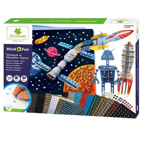 Sycomore Stick&Fun Mozaikkép és makett készítő – űrhajó