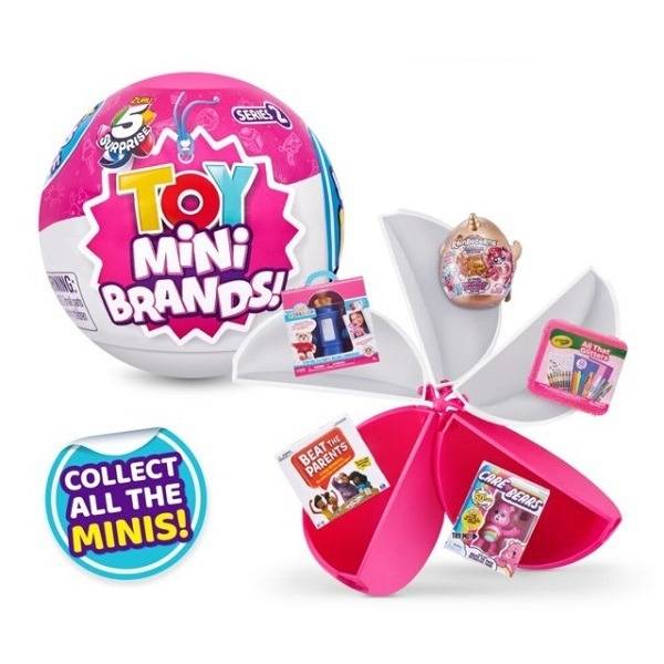 Toy Mini Brands mini játékok meglepetés csomag 5 db-os