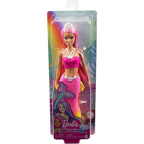 Barbie Dreamtopia sellő baba – rózsaszín/sárga uszonnyal
