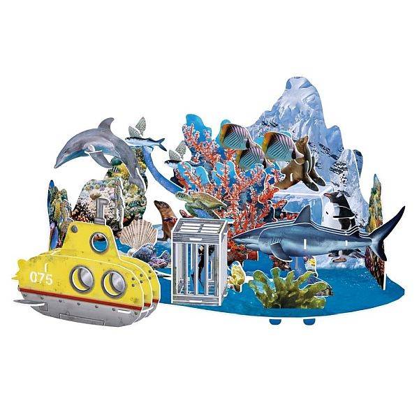 CubicFun 3D puzzle National Geographic – Kaland a tenger alatt