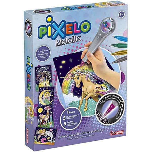 PIXELO kreatív készlet – metál színek