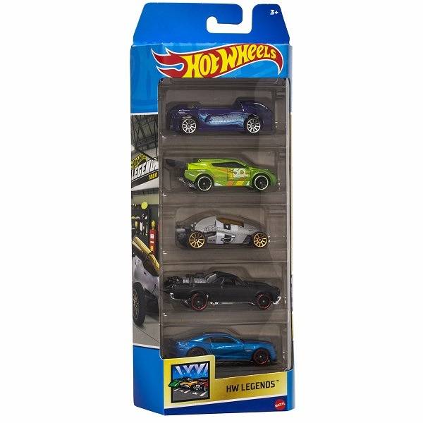 Hot Wheels 5 darabos kisautó készlet HW Legends