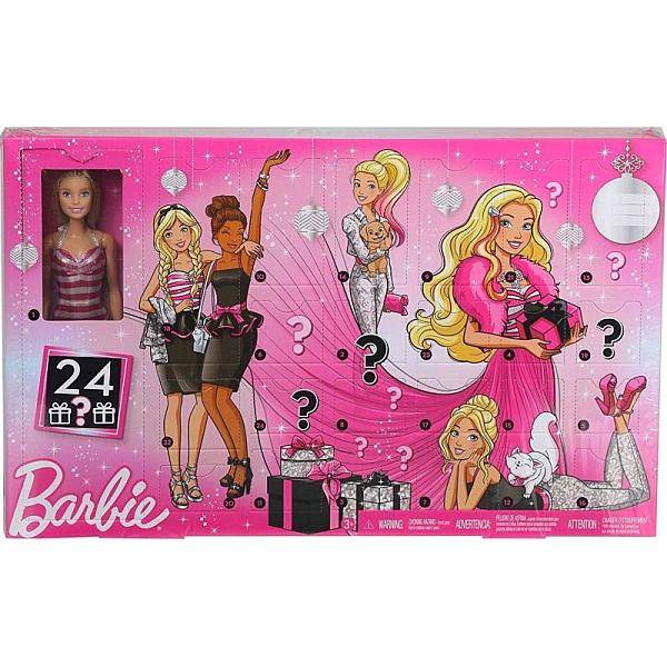 Barbie Adventi naptár babával – Christmas Party