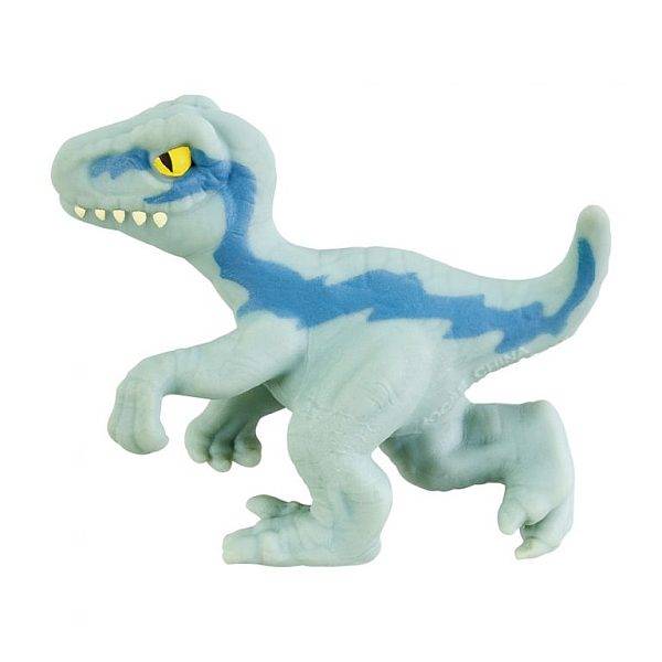 Goo Jit Zu Jurassic World nyújtható dinoszaurusz mini figura – Blue Velociraptor