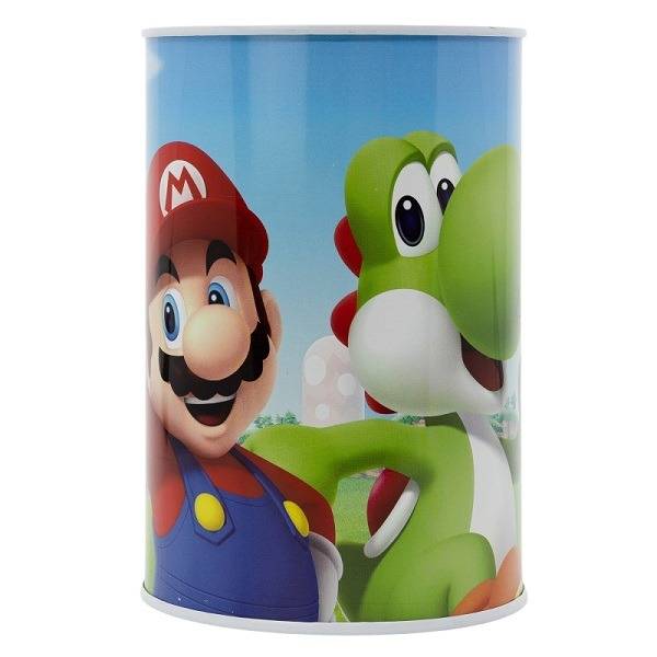Super Mario fém persely