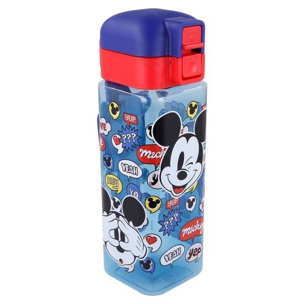 Szögletes Mickey egér kulacs 550 ml