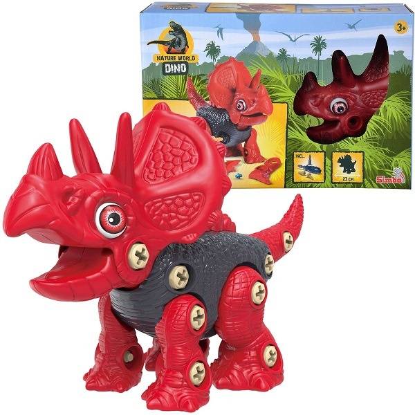 Simba Összeszerelhető dínó figura – Triceratops